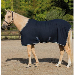 Chemise séchante Horseware Rambo Techni-Waffle Marine / beige