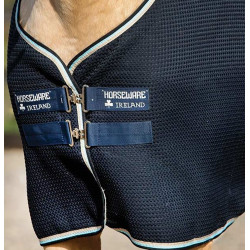 Chemise séchante Horseware Rambo Techni-Waffle Marine / beige