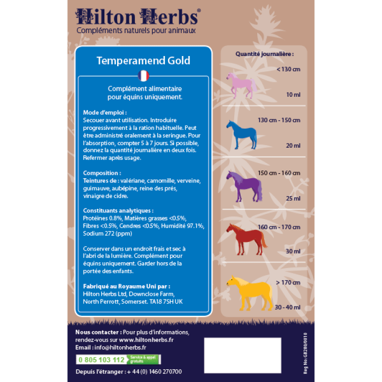 Temperamend goud Hilton Herbs Temperamend goud Hilton Herbs