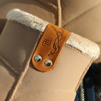 Laarzen Pénélope Karamel Bruin