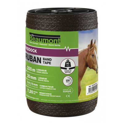 Ruban Paddock 20 mm Beaumont