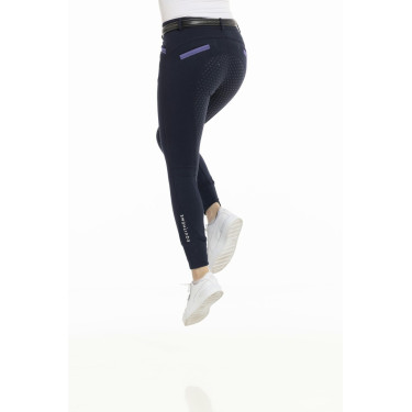 Broek Equithème Kylie siliconenzitvlak Marineblauw Broek Equithème Kylie siliconenzitvlak Marineblauw