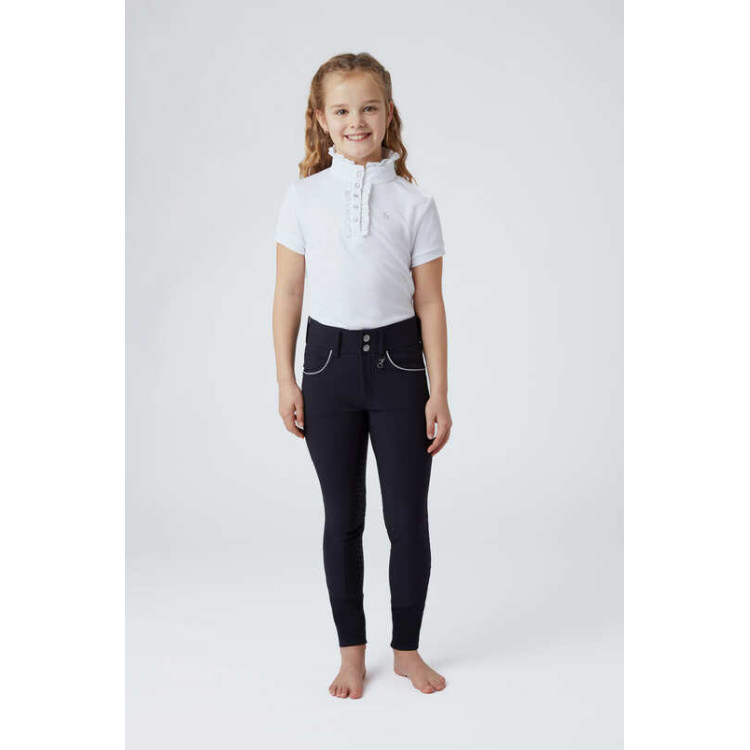 Kinderbroek voor paardrijden met zitvlak Horze Aubrey Kinderbroek voor paardrijden met zitvlak Horze Aubrey