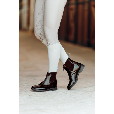 Jodhpur laarzen met ritssluiting Horze Wexford dames Bruin Jodhpur laarzen met ritssluiting Horze Wexford dames Bruin