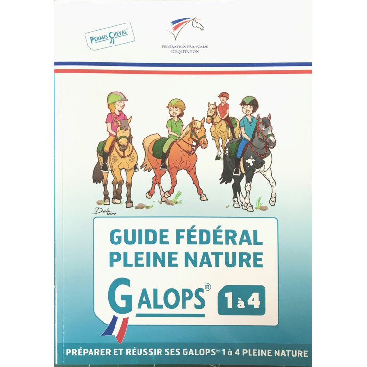 Federaal Gids FFE volle natuur Galops® 1 tot 4