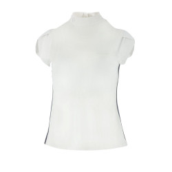 Polo Equithème Ocala korte mouwen Wit