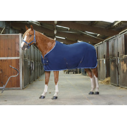 Fleece deken Riding World met kruissingels 230g Fleece deken Riding World met kruissingels 230g