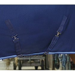 Fleece deken Riding World met kruissingels 230g Fleece deken Riding World met kruissingels 230g