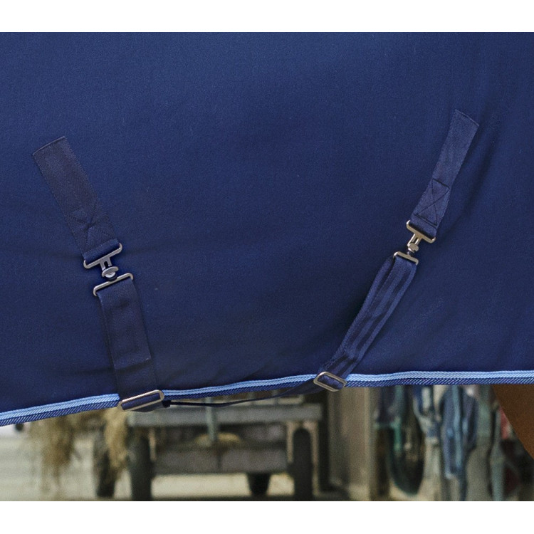 Fleece deken Riding World met kruissingels 230g Fleece deken Riding World met kruissingels 230g