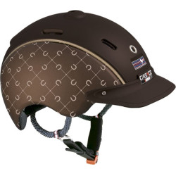 Casque Casco Choice Mat bruin