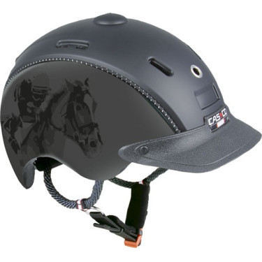 Casque Casco Choice Mat zwart jockey