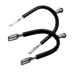 Eperons Feeling Polo inox gainé caoutchouc Eperons Feeling Polo inox gainé caoutchouc