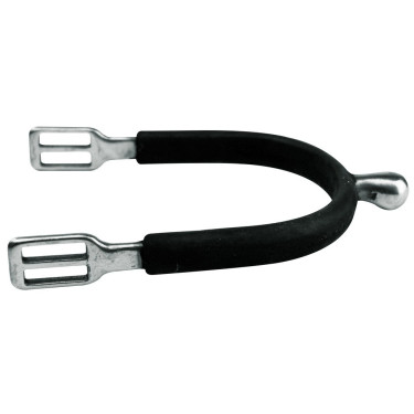 Eperons Feeling Polo inox gainé caoutchouc Eperons Feeling Polo inox gainé caoutchouc