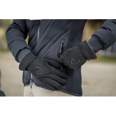Equithème Flocon handschoenen Zwart Equithème Flocon handschoenen Zwart