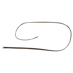 Lederen gogue-teugels Riding World Havana Bruin