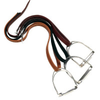 Bates Exclusive stijgbeugelriemen Zwart Bates Exclusive stijgbeugelriemen Zwart
