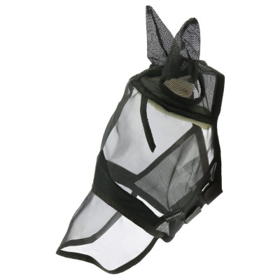 Vliegmasker Equithème Comfort Zwart