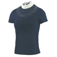 Polo Equithème London korte mouwen Marineblauw