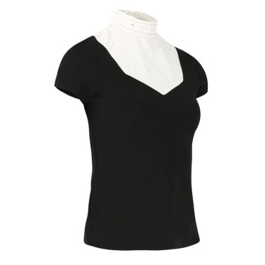 Polo Equithème Lerma korte mouwen Zwart Polo Equithème Lerma korte mouwen Zwart