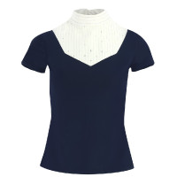 Polo Equithème Lerma korte mouwen Marineblauw