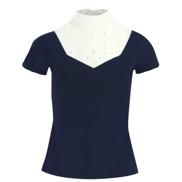 Polo Equithème Lerma korte mouwen Marineblauw