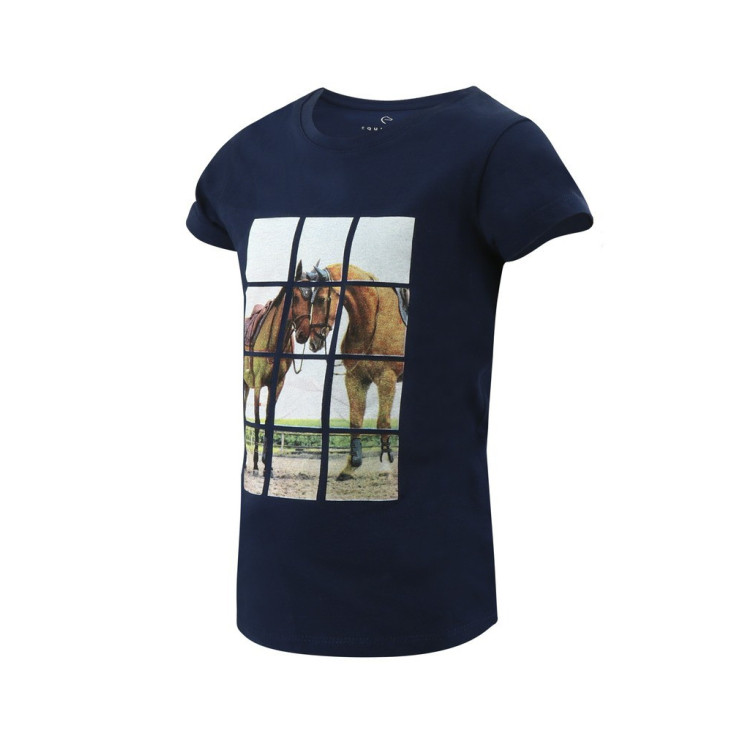 Kinder T-shirt Equithème Mia met korte mouwen