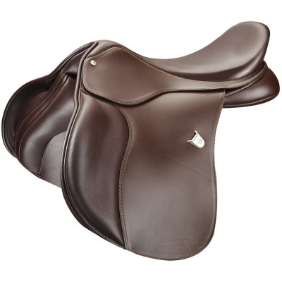 Bates Mixte Cair® zadel met vierkante lepel Bruin