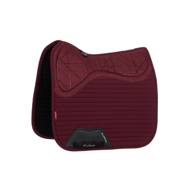 Tapis LeMieux dressage Soft Shell antidérapant Bordeaux Tapis LeMieux dressage Soft Shell antidérapant Bordeaux
