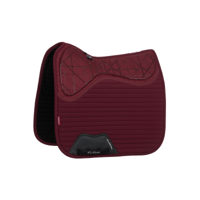 Tapis LeMieux dressage Soft Shell antidérapant Bordeaux