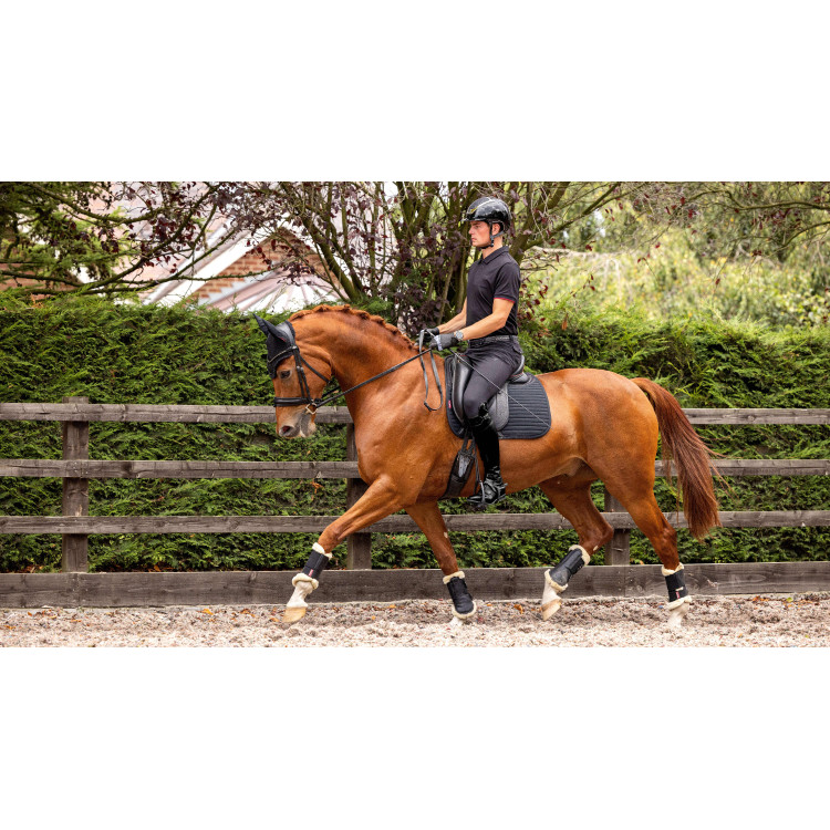 LeMieux dressuur softshell antislip zadeldek LeMieux dressuur softshell antislip zadeldek
