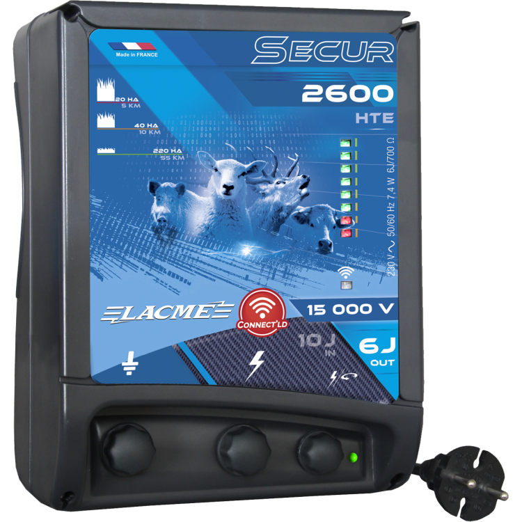 Elektrificeerder Lacmé Secur 2600 Connect'LD Elektrificeerder Lacmé Secur 2600 Connect'LD