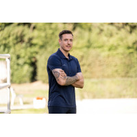 Polo techniek Covalliero Marineblauw