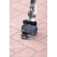 Rubberen springschoenen met fleece Covalliero Zwart Rubberen springschoenen met fleece Covalliero Zwart