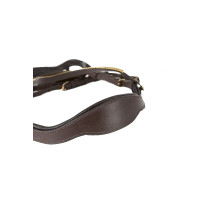 Anatomisch hoofdstel Horze Highbury frontriem met strass Zwart