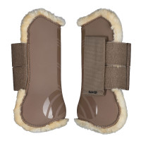 Schapenvacht peesbeschermers Horze Windsor Lichtbruin