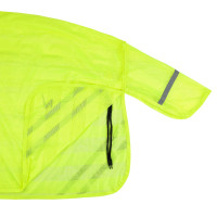 Reflecterende mesh deken Horze Geel