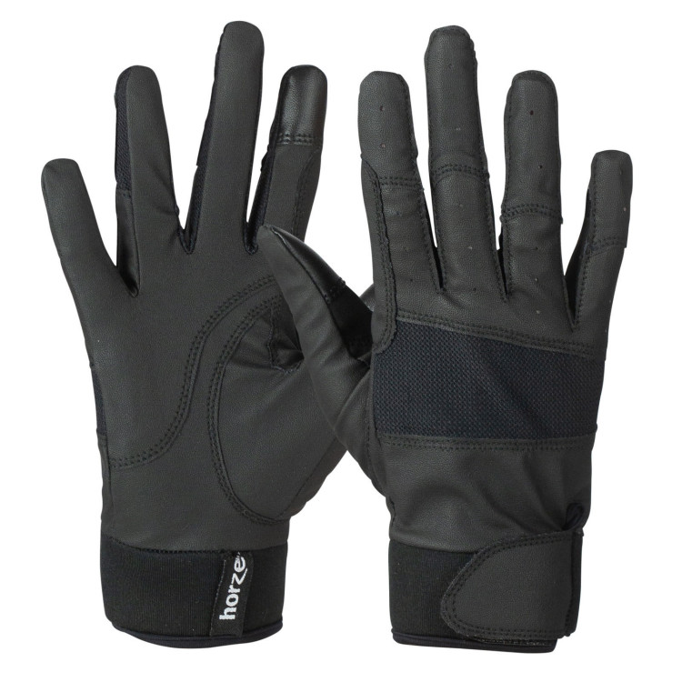 Rekbare Horze handschoenen dames neopreen manchetten