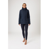 Winterjas Horze dames Jadine Donker marineblauw Winterjas Horze dames Jadine Donker marineblauw