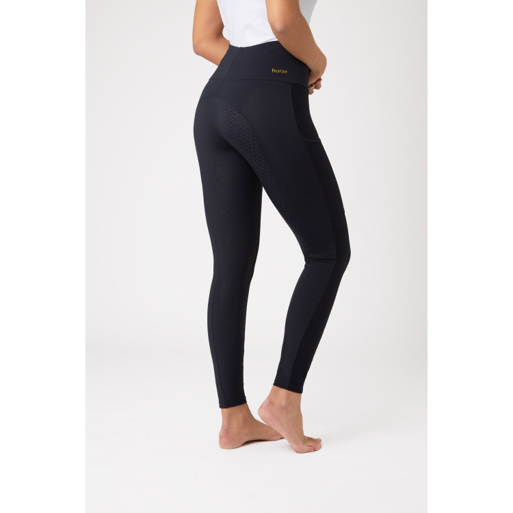 Legging Horze Mathilde siliconen full grip dames Legging Horze Mathilde siliconen full grip dames