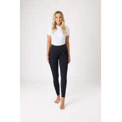 Legging Horze Mathilde siliconen full grip dames Donker marineblauw Legging Horze Mathilde siliconen full grip dames Donker marineblauw