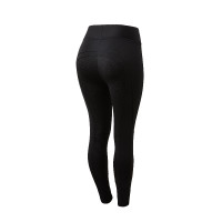 Dames winterlegging Horze Active met siliconen zitvlak Zwart