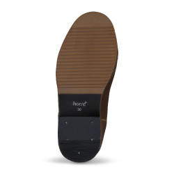 Horze Seville kinderlaarzen met ritssluiting aan de voorkant Bruin Horze Seville kinderlaarzen met ritssluiting aan de voorkant Bruin