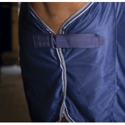 Equithème Microfleece Standaard Shirt Marineblauw