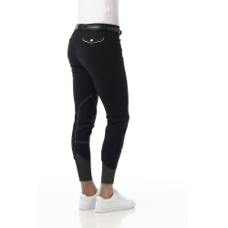 Equithème Pro broek Antraciet / wit Grijs Equithème Pro broek Antraciet / wit Grijs