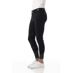 Equithème Pro broek Antraciet / wit Grijs Equithème Pro broek Antraciet / wit Grijs