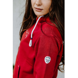 Hoodie Equithème Britney Kers Rood