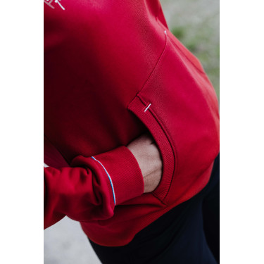 Hoodie Equithème Britney Kers Rood