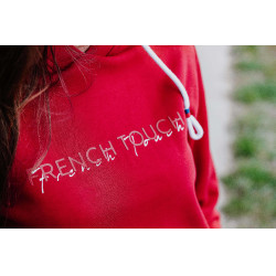 Hoodie Equithème Britney Kers Rood