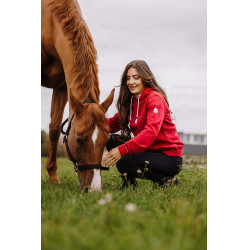 Hoodie Equithème Britney Kers Rood