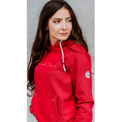 Hoodie Equithème Britney Kers Rood